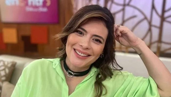 Michelle Loreto no cenário do 'Encontro': versatilidade provada em diferentes funções no jorna...